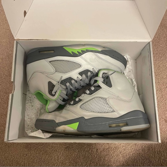 Jordan 5 Retro Green Bean (2022) | size 8 mens - Picture 10 of 10